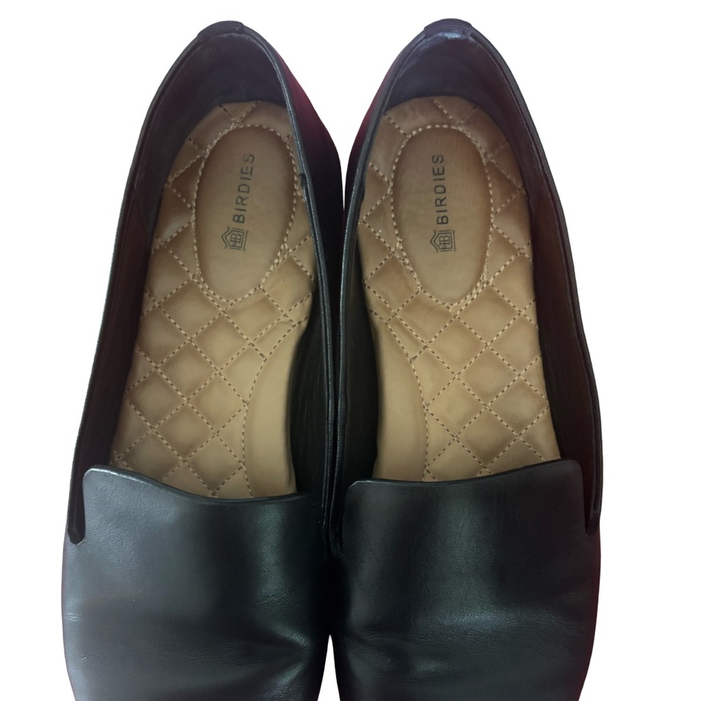 Women’s flats leather black Birdie high end shoe